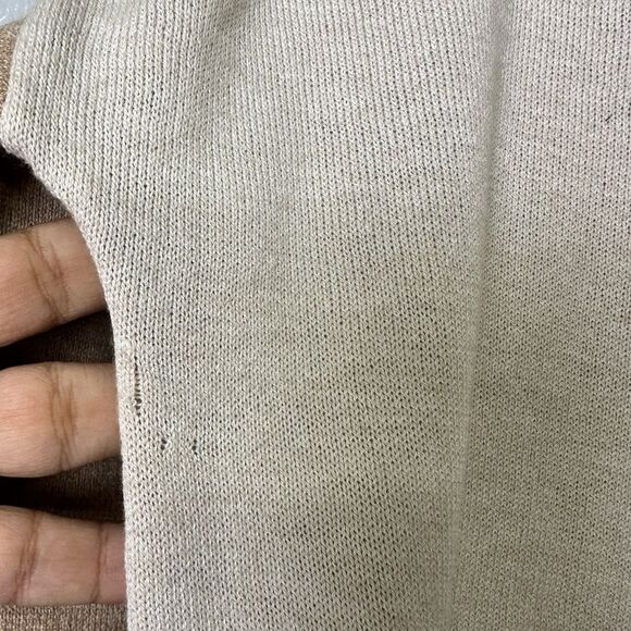 *** NWT Smartwool Shadow Pine Colorblock Sweater Top Almond Heather Women’s S - Picture 12 of 12